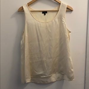 Talbots silk shell tank in EUC size 10